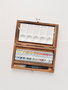 Van Gogh Set d'aquarelles en boîte en bois, 24 couleurs en demi-pastilles et 3 accessoires